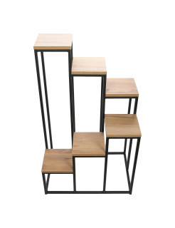 Stojan na kvety - Stojan na kvety loft25 65 cm kovový